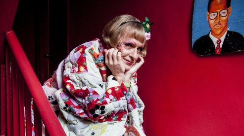 Image of Grayson Perry, who won the Turner Prize in 2003, as Claire