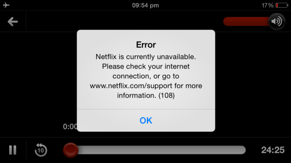 No Internet connection? Then you deserve nothing.