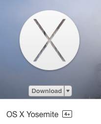 OS X Yosemite is rated 4+