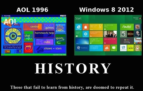 Windows 8 AOL Joke