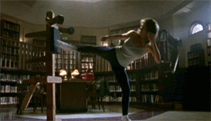 She grapples with vampires and grammar, much like I do.