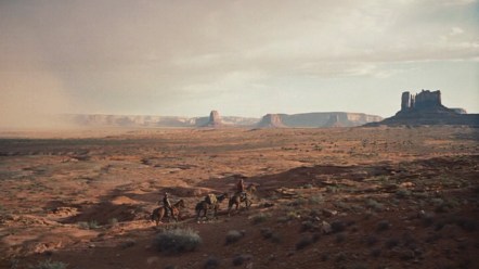 Pictured: John Wayne looking for Carl Foreman.